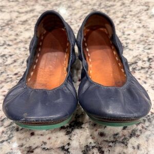 Tieks California Navy size 11 flats